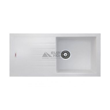 FABIANO Кухонная мойка Classic 100x50 Alpine White (8221.301.0202)